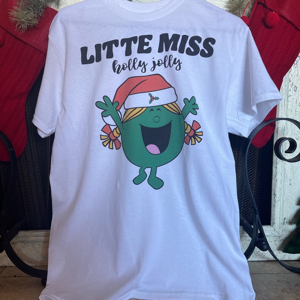 Little miss jolly t shirt S-3X available